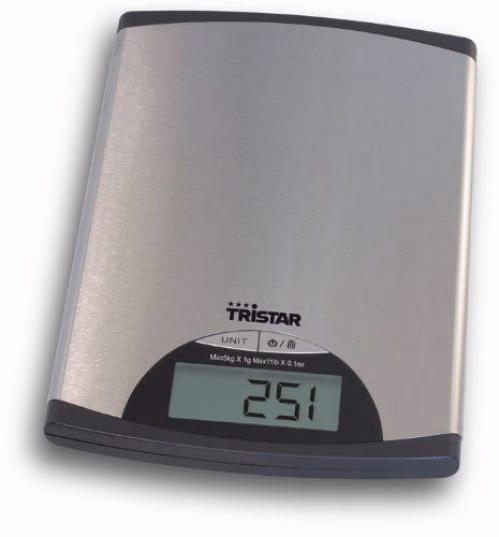 Tristar KW-2435 - Balance de cuisine avec panneau de commande numérique